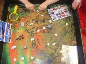 Sand craft at the nursery