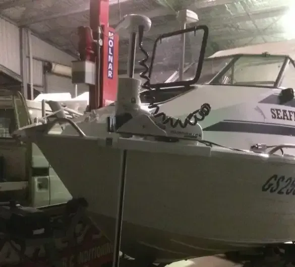 A Boat With the Number Gs26 on It — Clarence Valley Auto Electrical in South Grafton, NSW