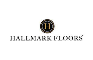 The hallmark floors logo is on a white background.