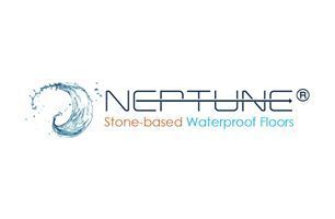 The logo for neptune stone-based waterproof floors.