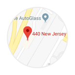 A map showing the location of 440 new jersey on google maps.