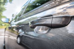 side of a car