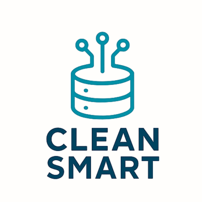 A logo for a company called clean smart.