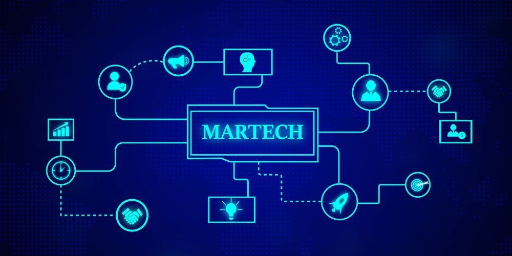 Blue diagram illustrating