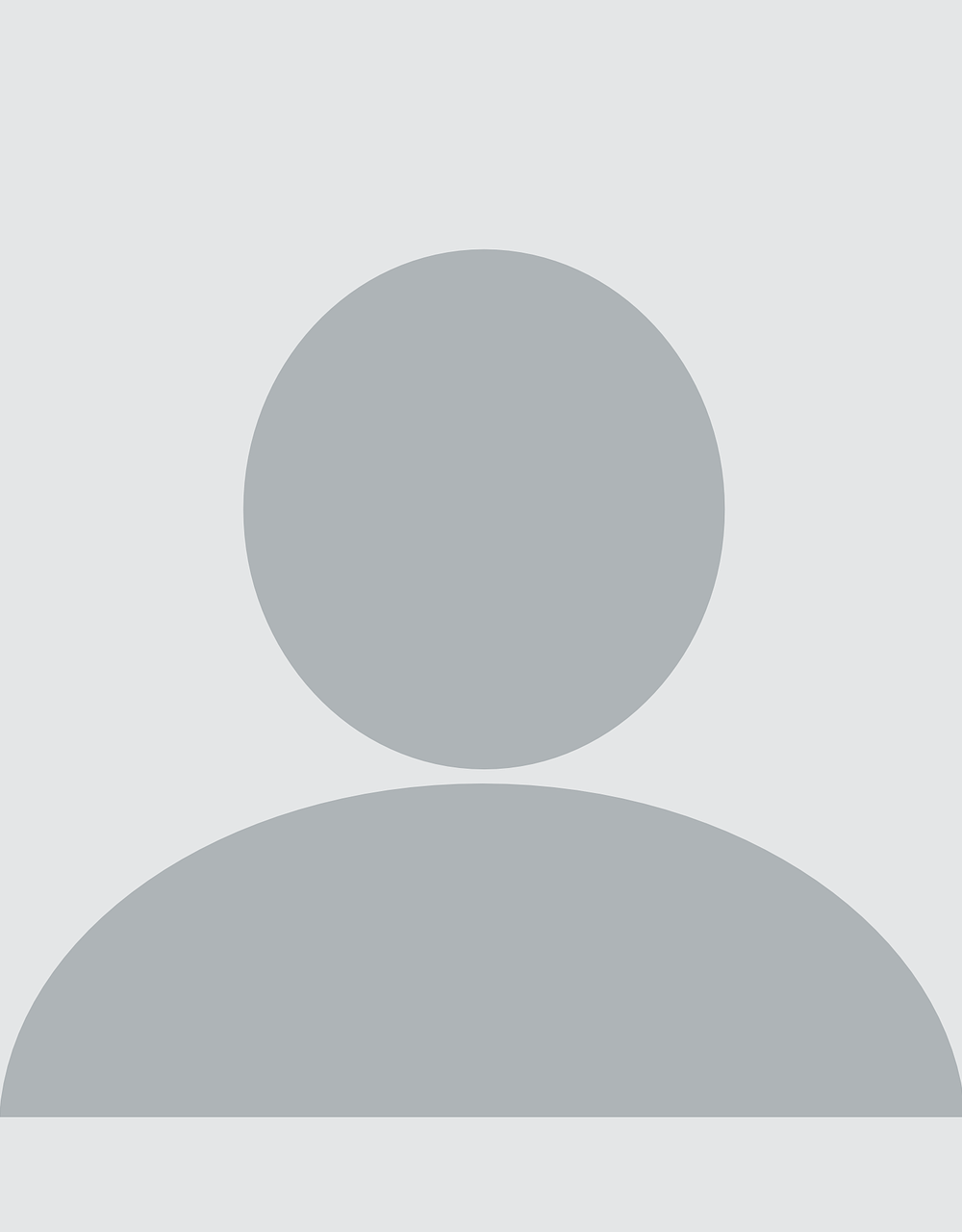 A blank profile picture avatar