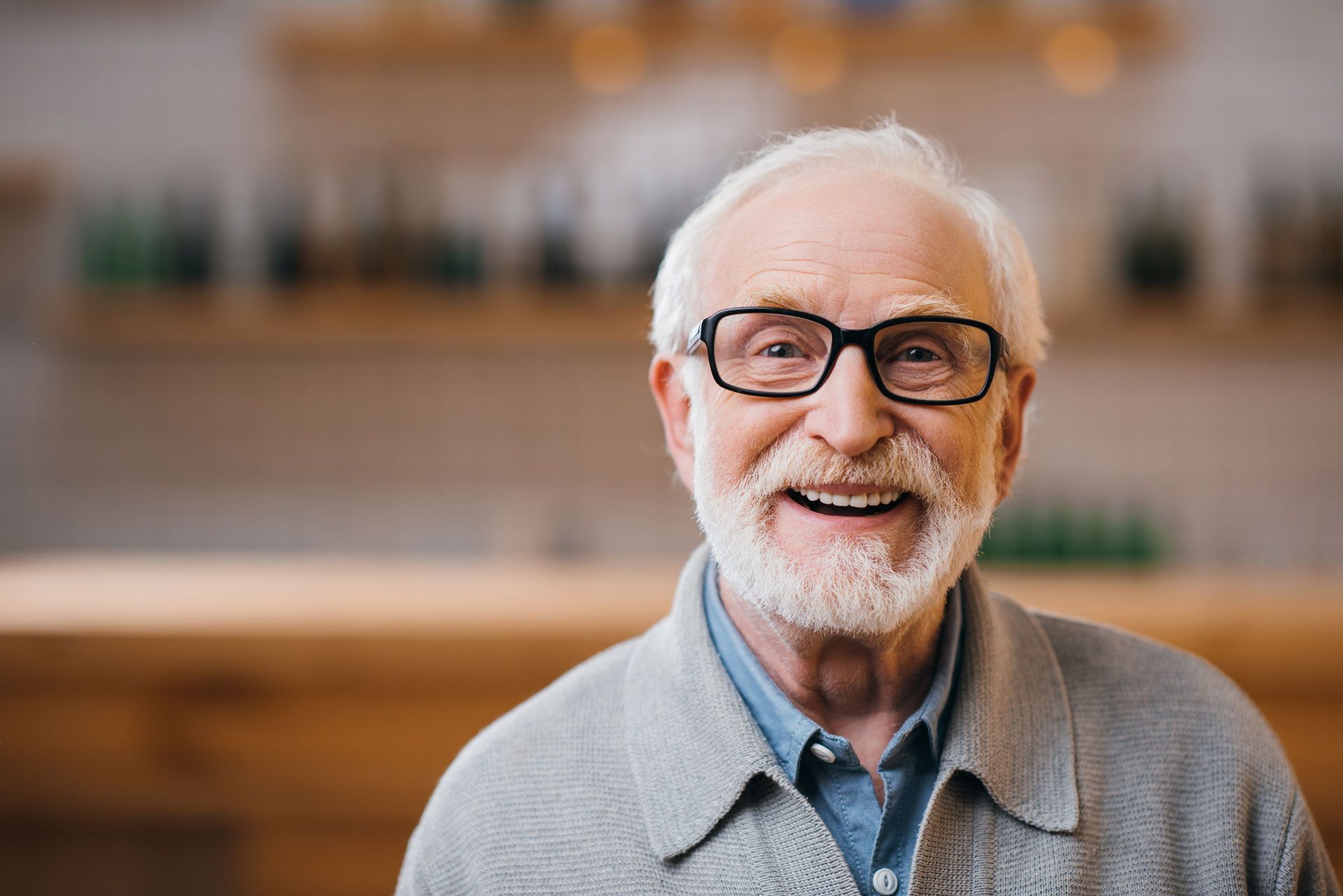 Happy Old Man