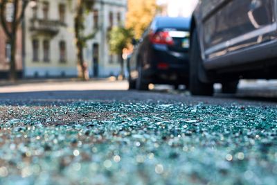 Shards of Car Glass on the Street — Chicago, IL — Chase and Werner, Ltd.