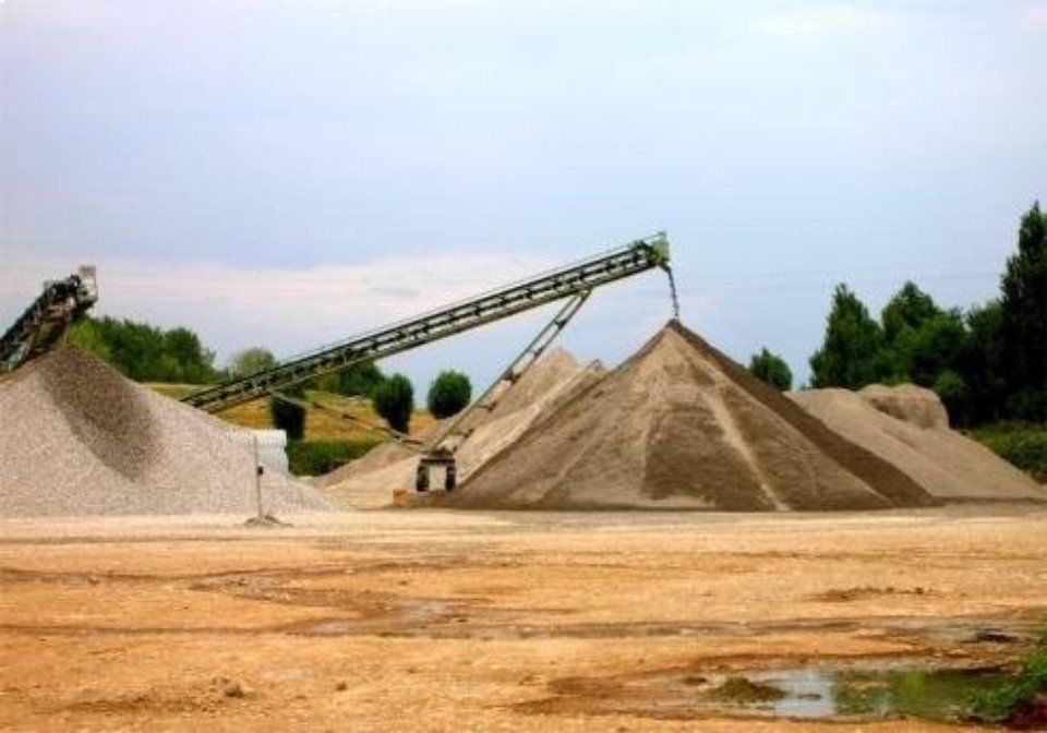 Cava di materiali inerti