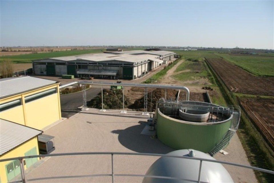 Impianto di smaltimento ecologico
