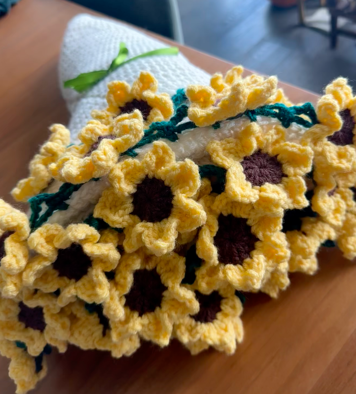Sunflower Bouquet Blanket (Large)
