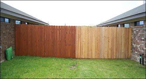 Fence Staining
