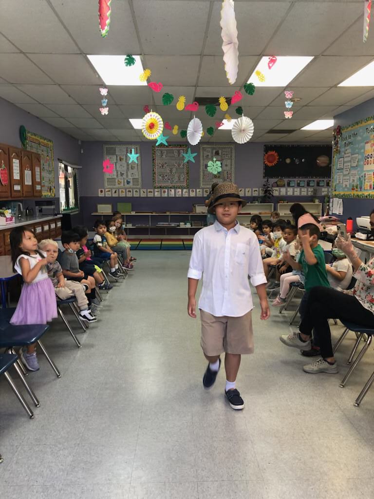 Boy with Hat — Chino Hills, CA — Sunshine Montessori School Of Chino Hills