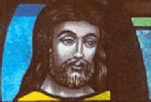 Man face - Stained glass windows in Hackensack, NJ