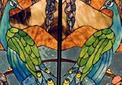 Peacocks - Stained glass design in Hackensack, NJ