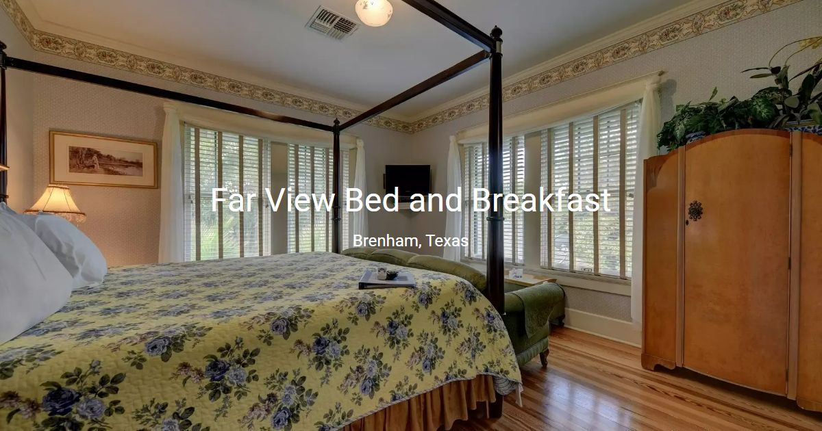 Travel Guide to Brenham Texas Attractions