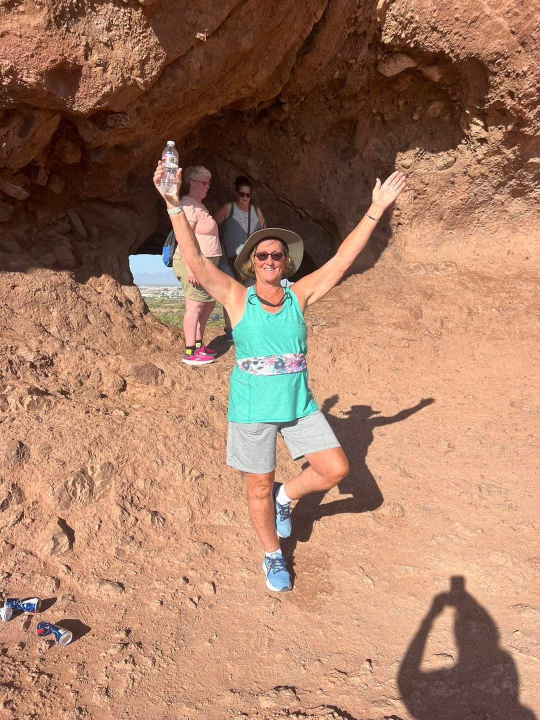 Tree pose in Arizona