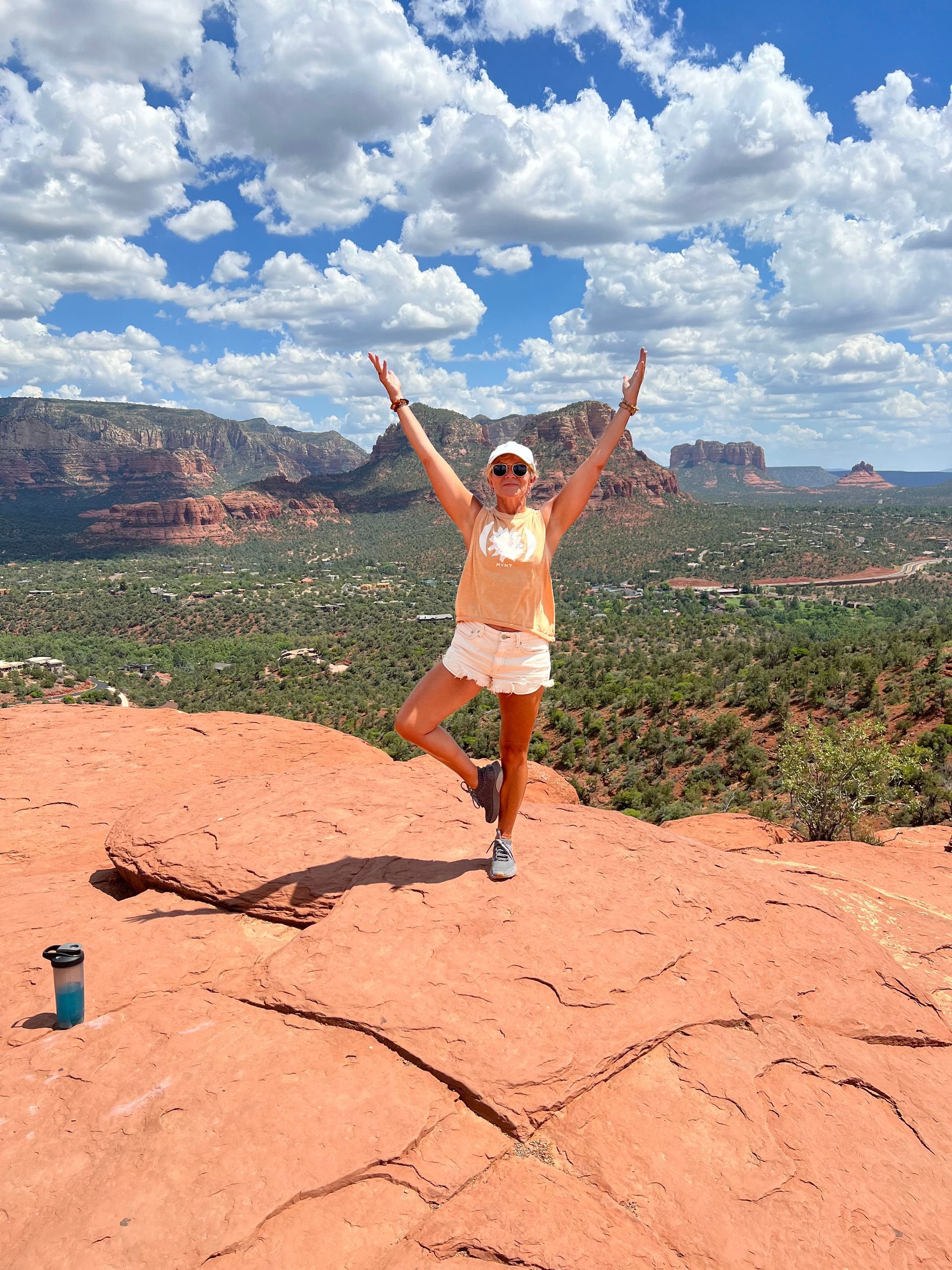 Tree pose in Arizona