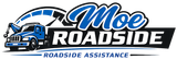 Logo for Moe Roadside, a modern roadside assistance service in Dearborn, Michigan.