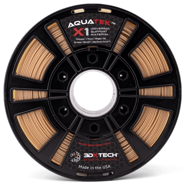 Water soluble support filament