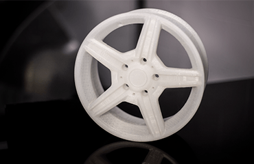 White color wheel for siplay