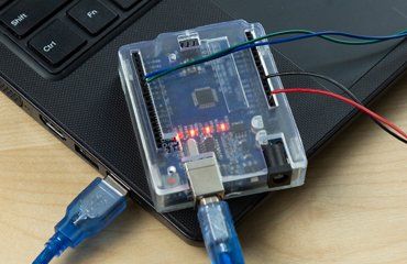 Arduino transparent casing