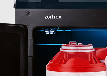 A brand call Zortrax show its able to print a part with soluble support material which shown in white color