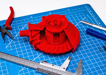 Inspect a mechanical part by digital caliber