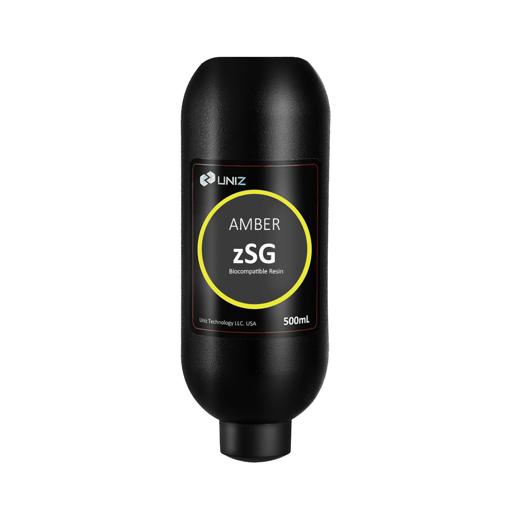 zSG Resin is specially designed for 3D printing precise surgical guides.