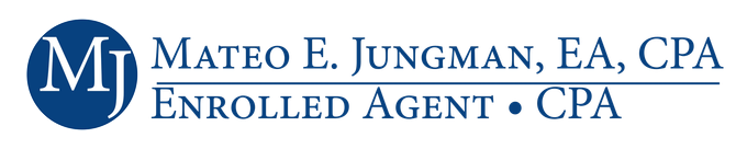 Mateo E. Jungman, EA, CPA 
 logo