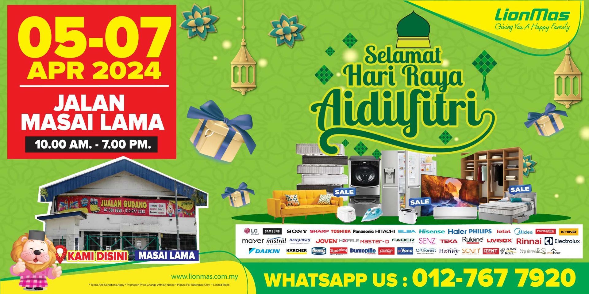 Home Electrical Appliances & Furniture Lionmas Furnishers (M) Sdn. Bhd.