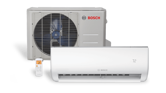 Bosch ductless mini split with controller