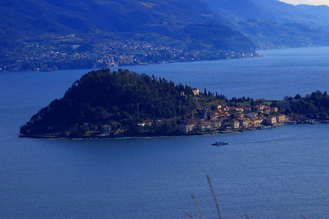 island on Lake Como