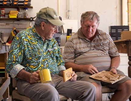 Image of the Men's Shed in Killarney