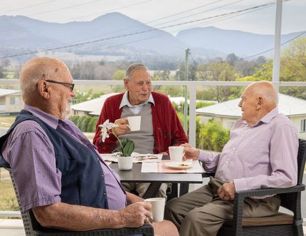 Image of residents at K-Life residential aged care