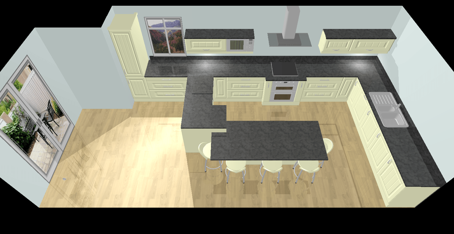 kitchen 3D design model
