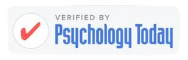 The logo for psychology today is verified by psychology today