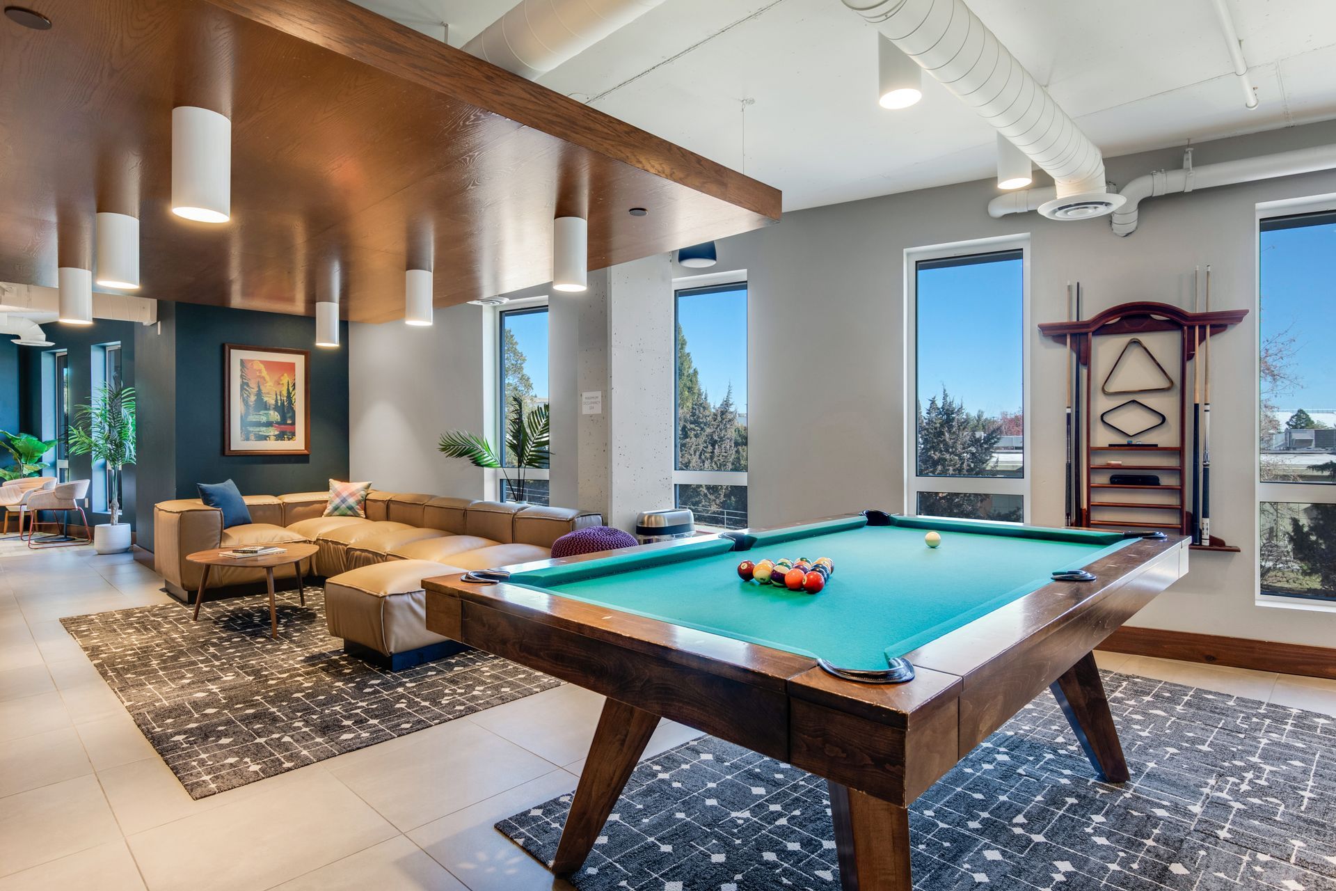 Resident Clubhouse w/ Pool Table