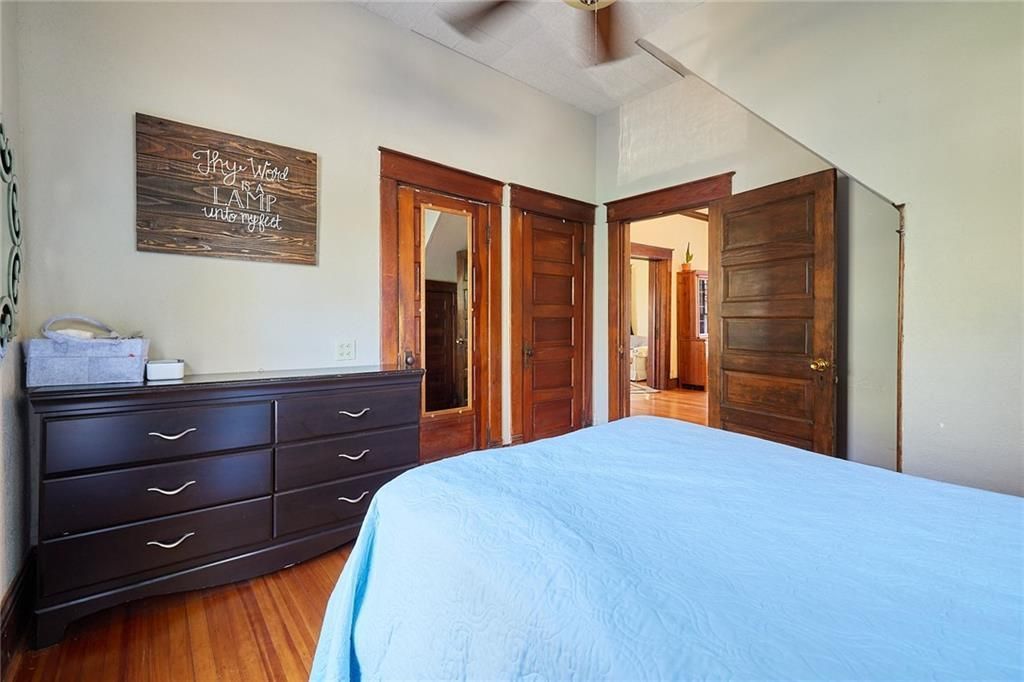 Master bedroom with cabinet