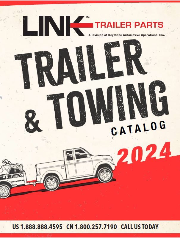 Cover of current LINK Trailer Parts catalog