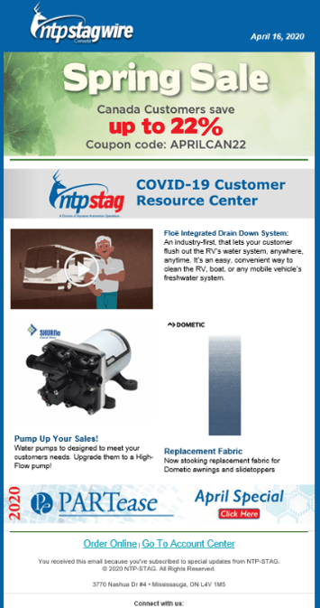 Image of NTPSTAG Email