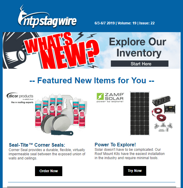 New Product Email