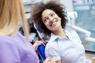 Smiling Woman — Dentist in Harvard, IL