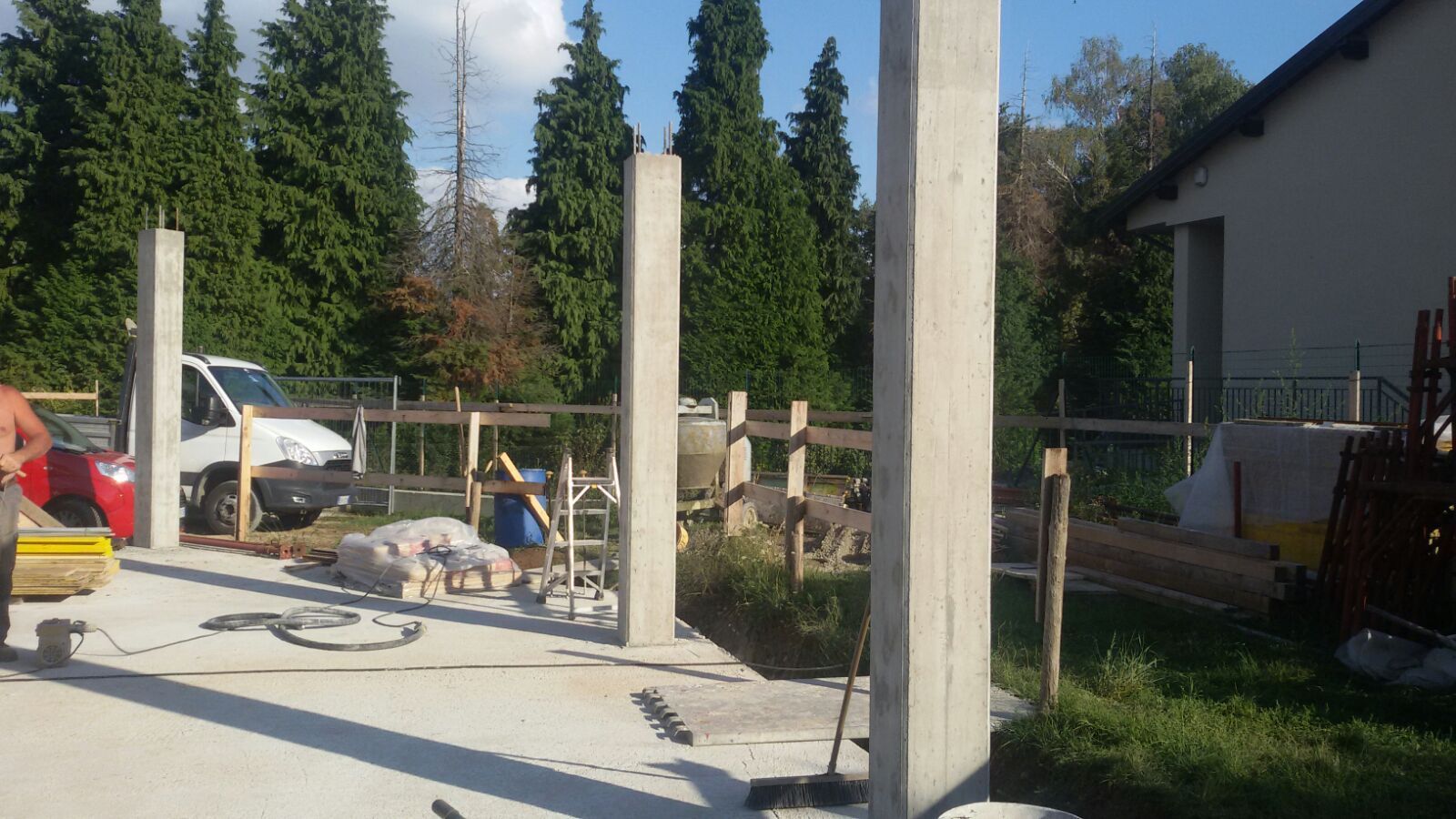 fondamenta per nuove costruzioni