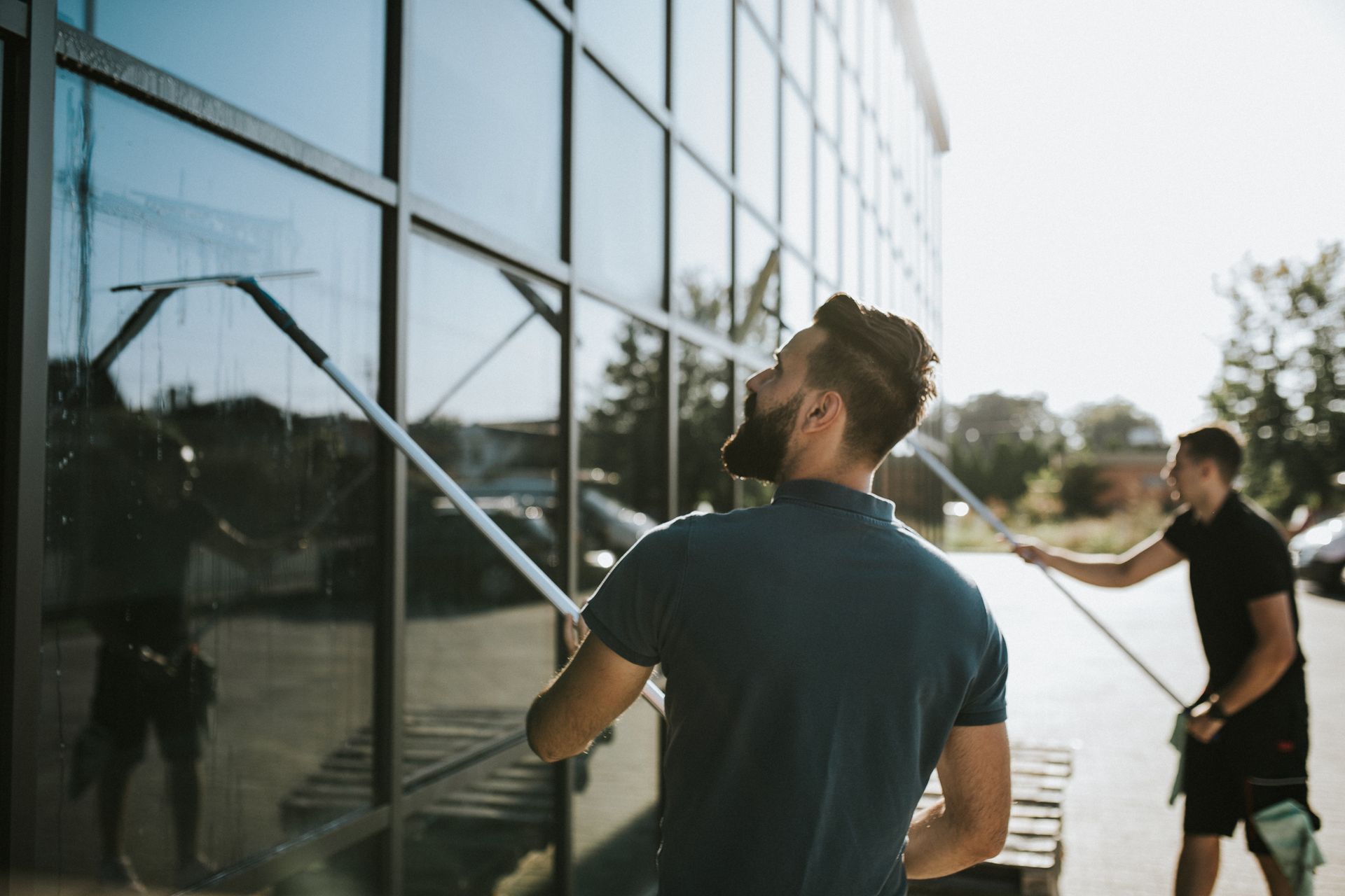 Window Cleaners Working Together | Doonside, Nsw