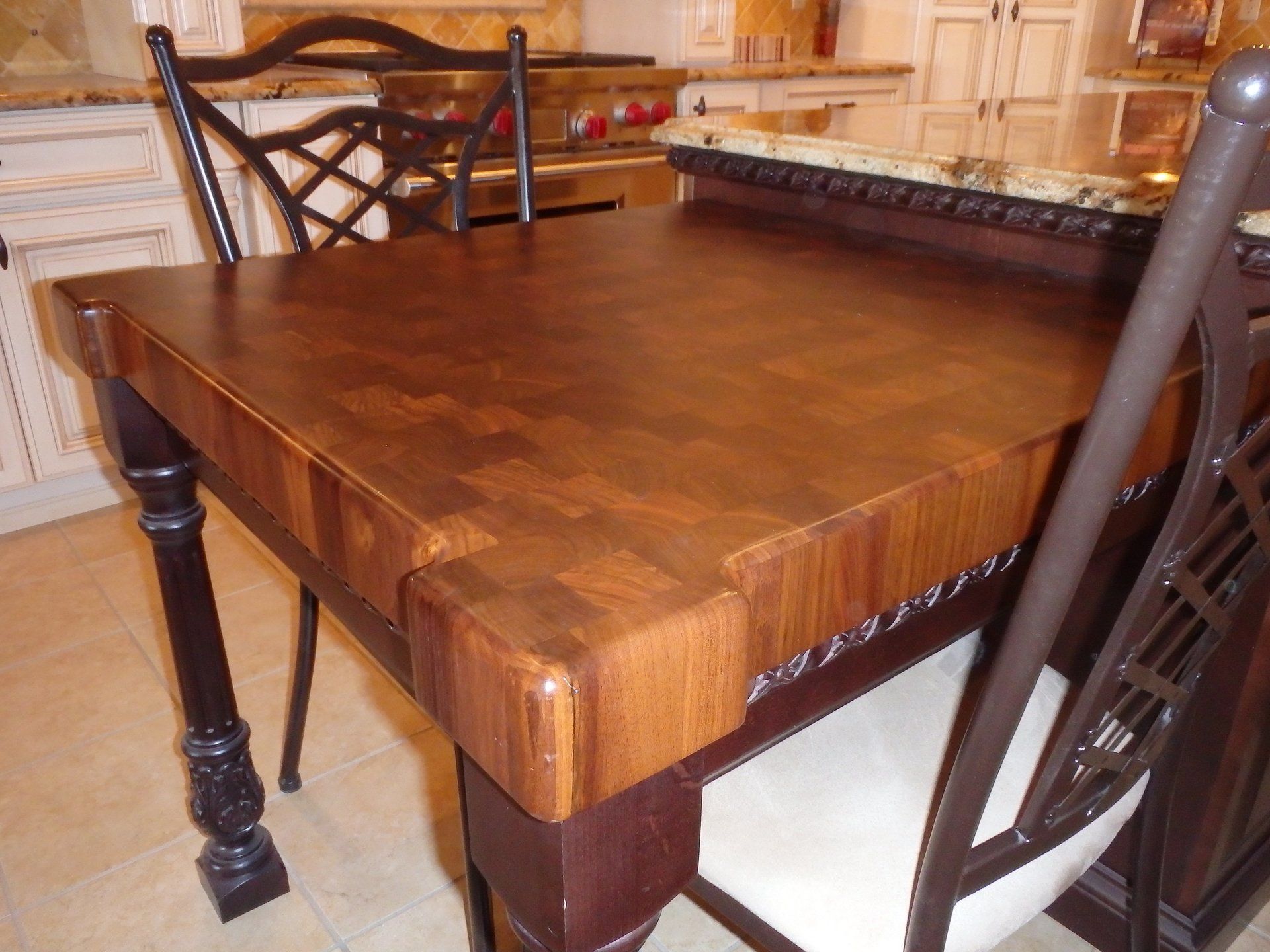 wooden table