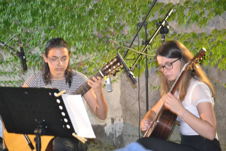 esibizione degli studenti