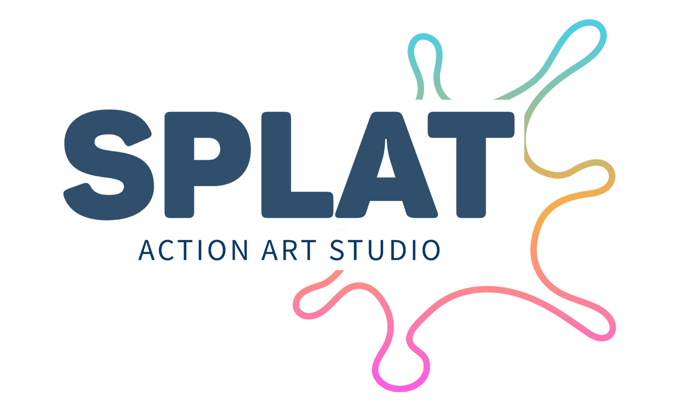 SPLAT action art studio logo