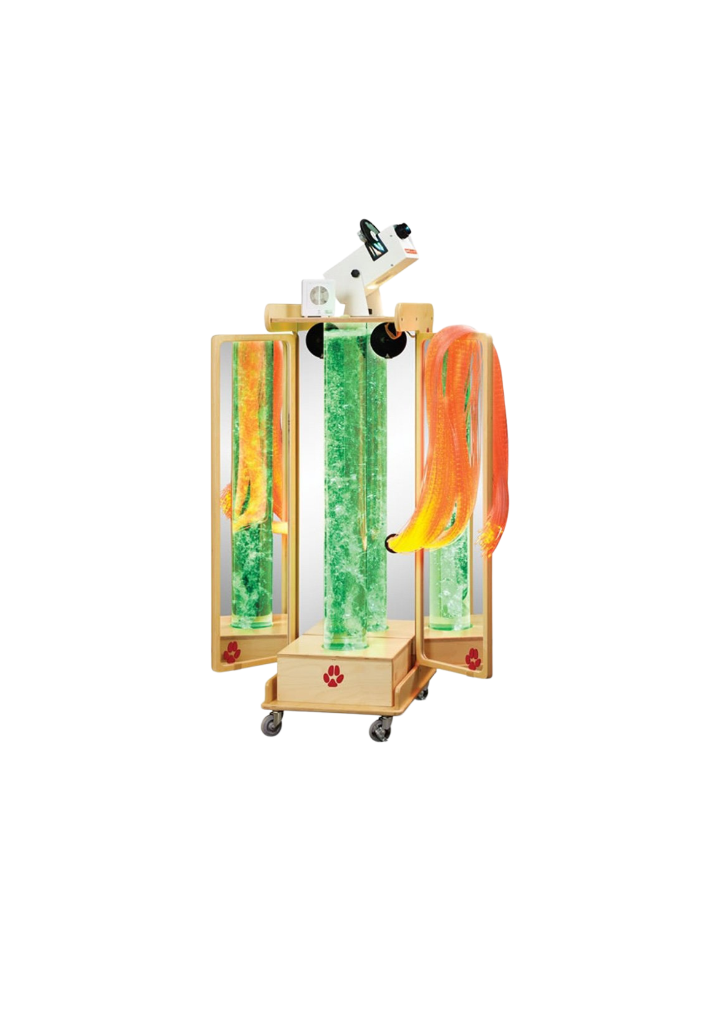 Carro sensorial transportable