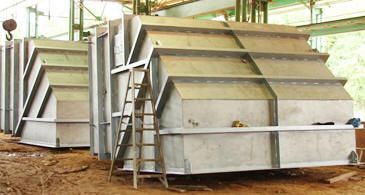 Ladder Beside Steel Box — Lone Star, TX — A & E Machine Shop Inc.