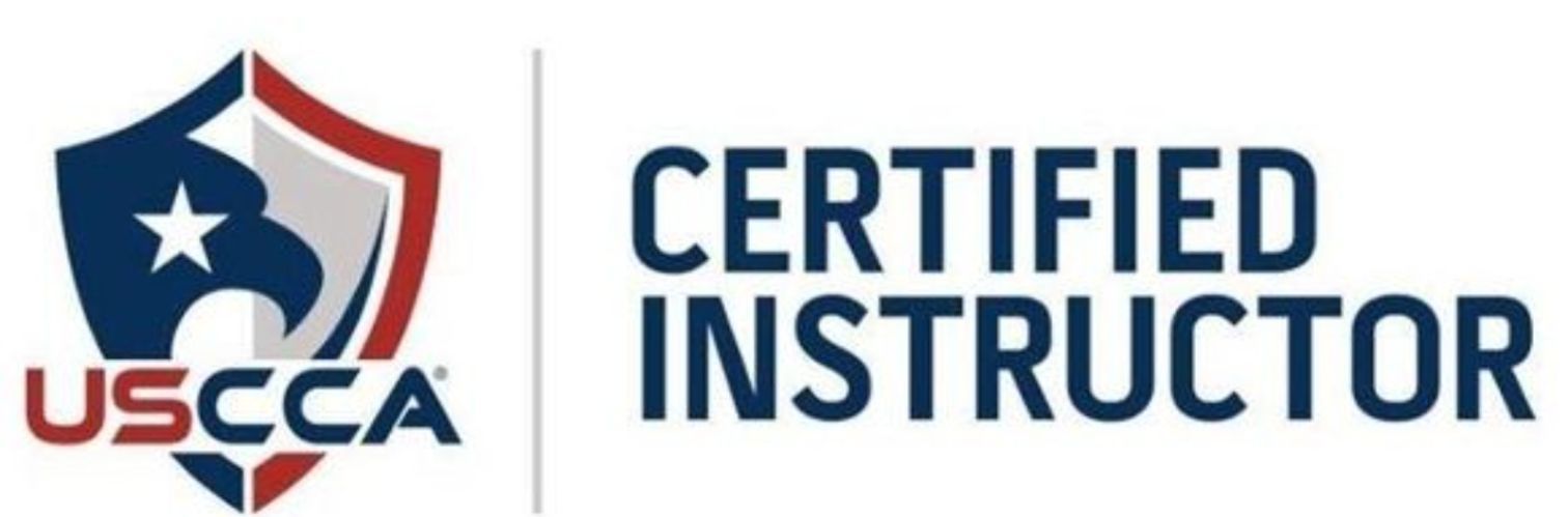 a logo for a certified instructor with a shield and a star
